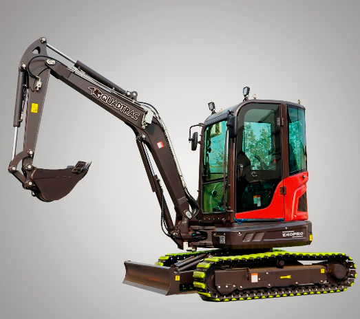 Мини экскаватор quadtrac e40